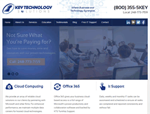 Tablet Screenshot of keytechnology.biz